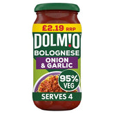 Dolmio Sauce for Bolognese Onion & Garlic 450g (Case of 6)  Adomoo